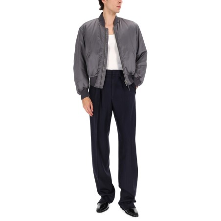 SILK BOMBER JACKET
