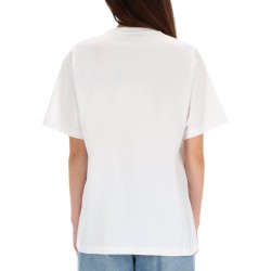 T-SHIRT WITH LOGO EMBROIDERY