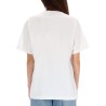 T-SHIRT WITH LOGO EMBROIDERY