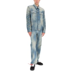 "DIAG RAW PATCH" JEANS