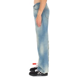 "DIAG RAW PATCH" JEANS