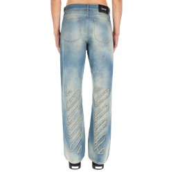 "DIAG RAW PATCH" JEANS