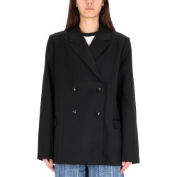 DOUBLE-BREASTED WOOL JACKET