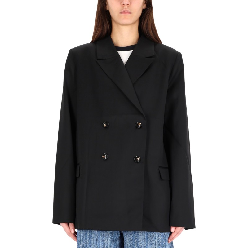 DOUBLE-BREASTED WOOL JACKET