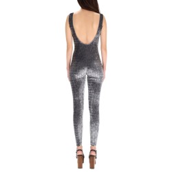 JUMPSUIT WITH "GG" EMBROIDERY