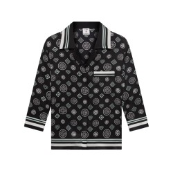 "MONOGRAM" PAJAMA SHIRT