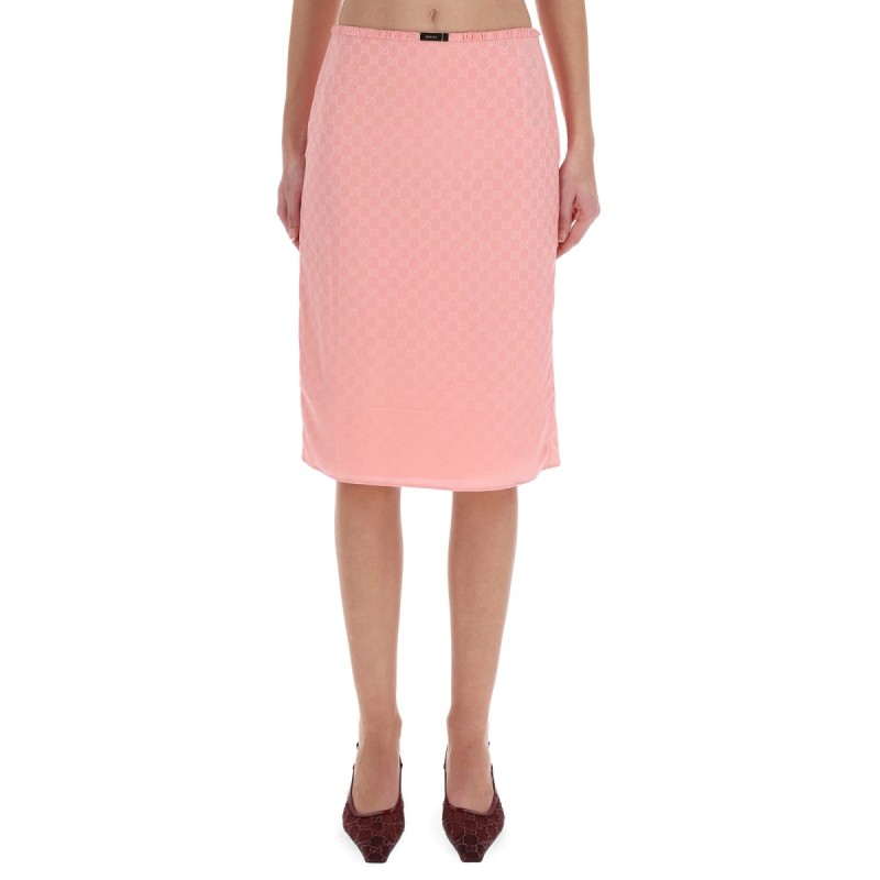 SILK SKIRT