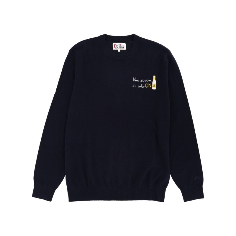SWEATER WITH EMBROIDERY