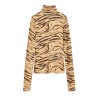 "ZEBRA" PRINT TOP