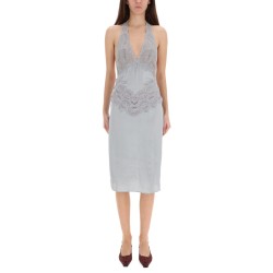 SILK SATIN DRESS