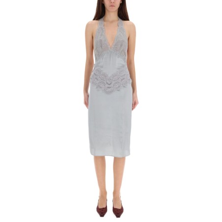 SILK SATIN DRESS