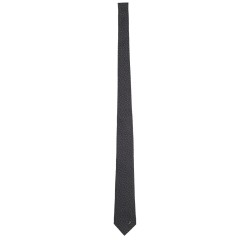 SILK TIE WITH CLAMPS