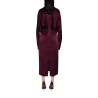 MIDI DRESS WITH CUT-OUT DETAIL