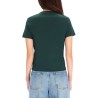 T-SHIRT WITH LOGO EMBROIDERY