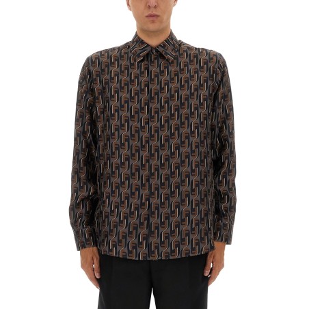 PRINTED SILK SHIRT
