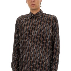 PRINTED SILK SHIRT