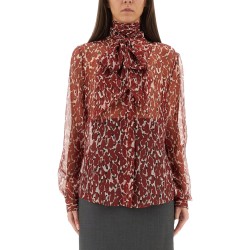 PRINTED SILK SHIRT