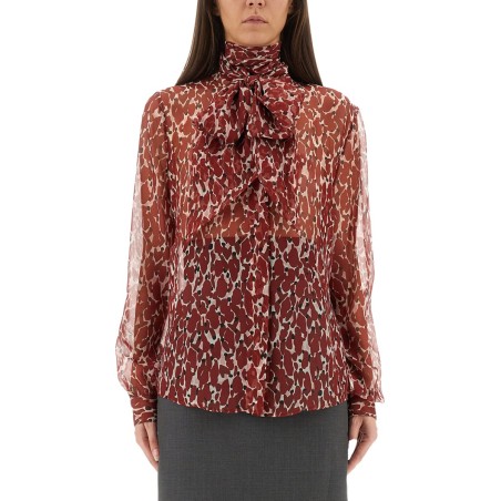PRINTED SILK SHIRT