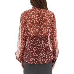 PRINTED SILK SHIRT