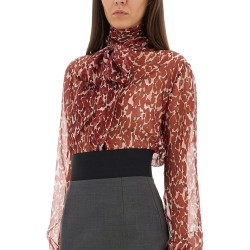 PRINTED SILK SHIRT