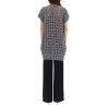 VEST WITH PERFORATED WORKMANSHIP
