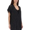 VEST WITH PERFORATED WORKMANSHIP