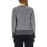 METALLIC EFFECT SEQUIN JERSEY