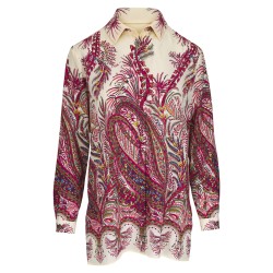 CAMICIA CON STAMPA "PAISLEY"