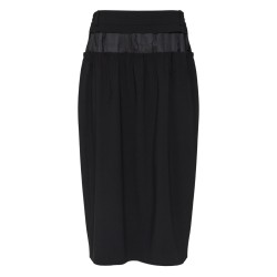 "FOUR STITCHES" MIDI SKIRT