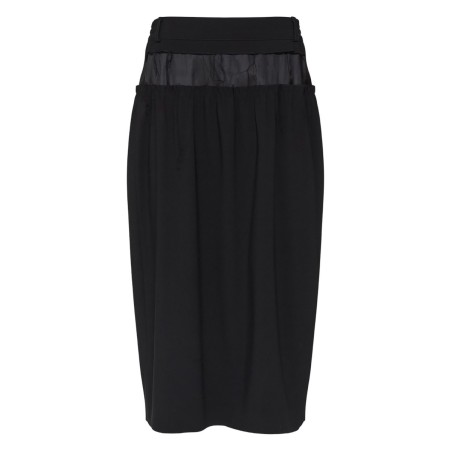 "FOUR STITCHES" MIDI SKIRT