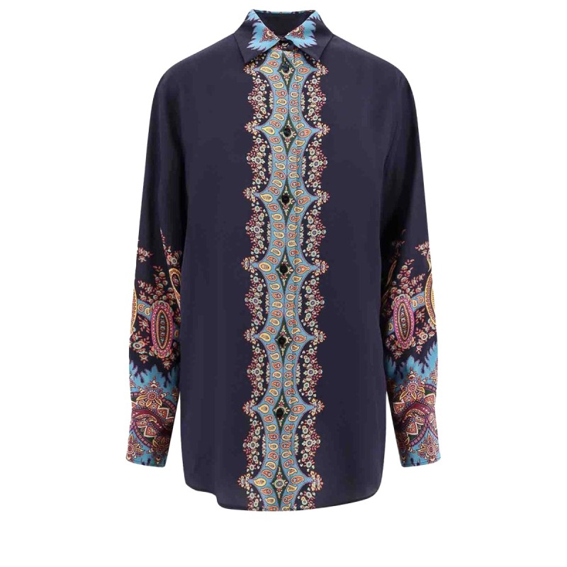 CAMICIA CON STAMPA FLOREALE