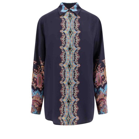 CAMICIA CON STAMPA FLOREALE