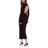 DRESS WITH BACK SLIT