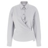 "STRAIGHT COLLAR TWISTED" SHIRT