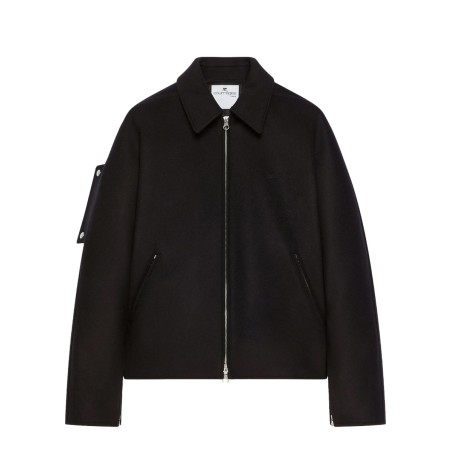 WOOL BOMBER JACKET