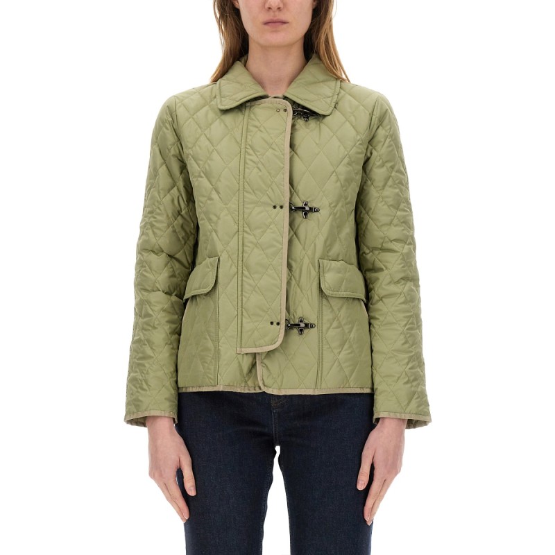 3-HOOK NYLON QUILTED JACKET