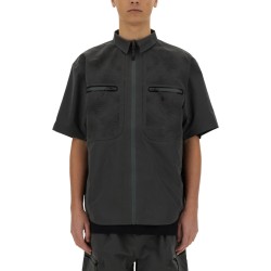 LASER CUT SHORT SLEEVE SHIRT