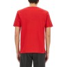 COTTON T-SHIRT WITH "CHEZ VALENTINO" PRINT