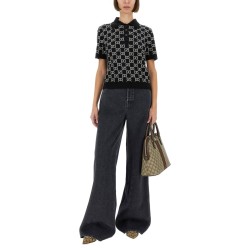 WIDE LEG DENIM PANTS