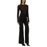 MONOGRAM TULLE BODYSUIT