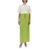 LONG SILK SKIRT