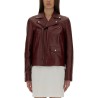 LEATHER BIKER JACKET