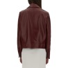 LEATHER BIKER JACKET
