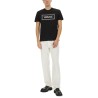 T-SHIRT WITH '90S VINTAGE EMBROIDERED LOGO