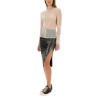 DRAPED MIDI SKIRT