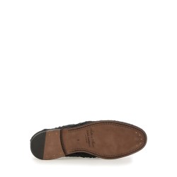 WOVEN FABRIC "DERBY" SHOE