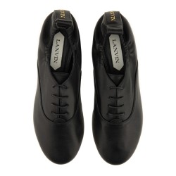 LACE-UP SLIPPER