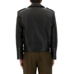 LEATHER BIKER JACKET