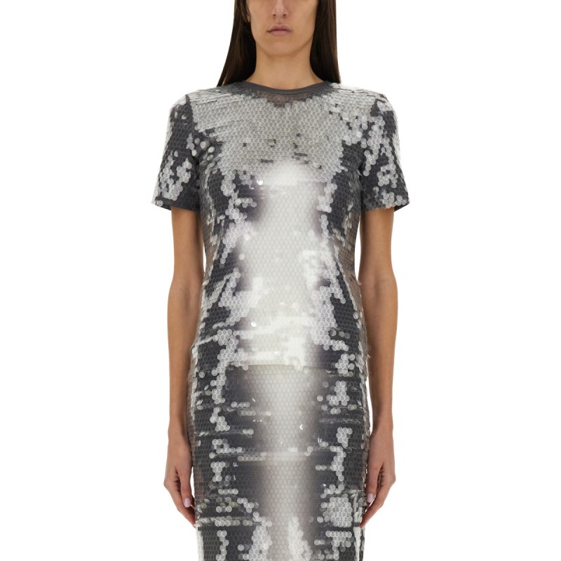 "KIBBUTZ" SEQUINED TOP
