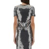 "KIBBUTZ" SEQUINED TOP